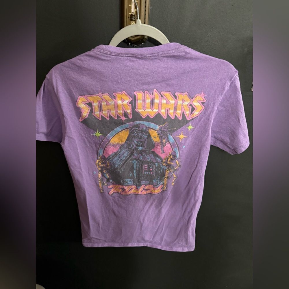 Star Wars The Dark Side Purple TShirt Men's NWOT - Picture 6 of 7
